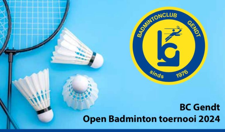 B.C. Gendt Open Badminton Toernooi 2024